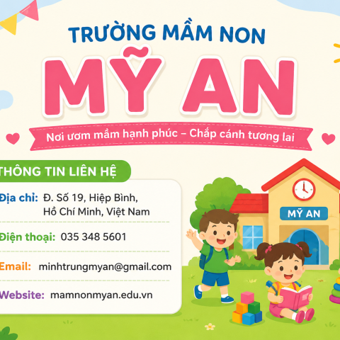 Trường mầm non phường Hiệp Bình, TP.HCM – Môi trường giáo dục an toàn, tận tâm cho bé yêu