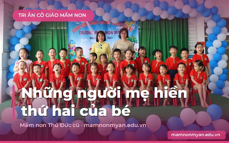 Tri ân cô giáo mầm non Thủ Đức cũ ngày 20/10