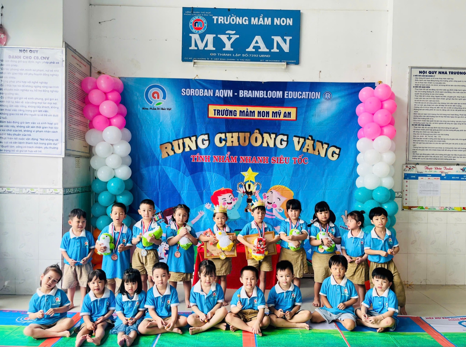 TRƯỜNG MẦM NON MỸ AN  - CHẤT LƯỢNG - AN TOÀN - YÊU THƯƠNG
