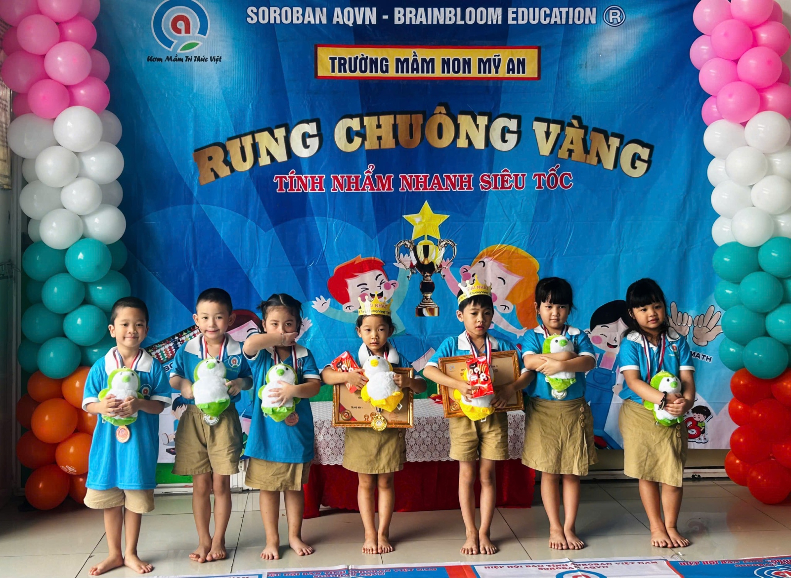TRƯỜNG MN MỸ AN - CHƯƠNG TRÌNH RUNG CHUÔNG VÀNG